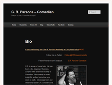 Tablet Screenshot of crparsons.com
